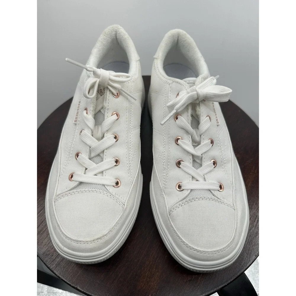 Skechers Arch Fit Arcade Meet Ya There Womens Size 9 Athletic Shoes White